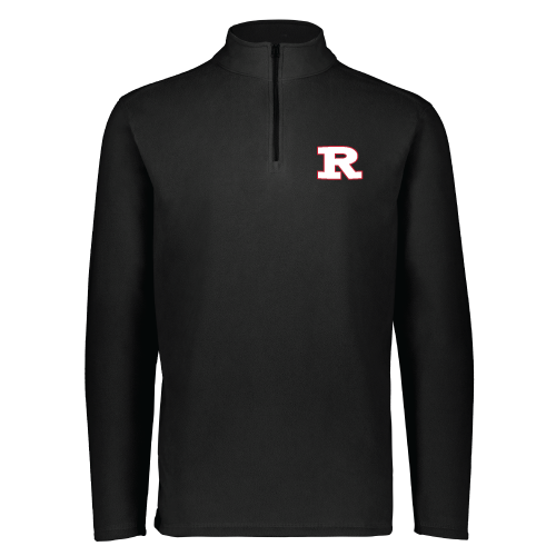 Rise Mens LS 1/4 Zip - Black
