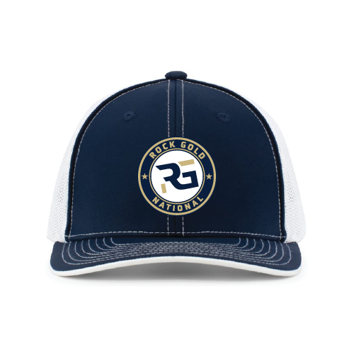 Rock Gold National Trucker Hat - Navy/White
