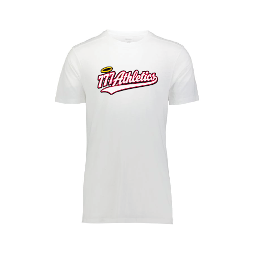 777 Mens SS Tri Blend - White