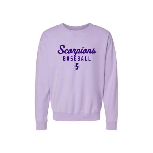 Crew Neck LS Sweatshirt Unisex - Purple